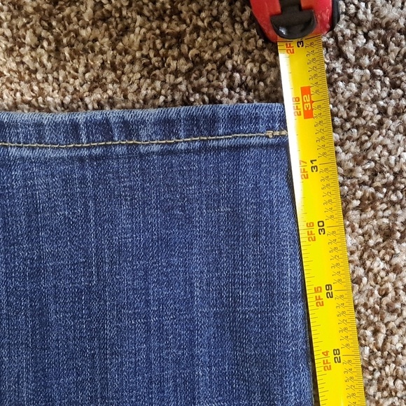 Lee Relaxed Fit Straight Leg Mid Rise Jaded Mid Wash Jeans 14 Long NEW - Picture 6 of 8